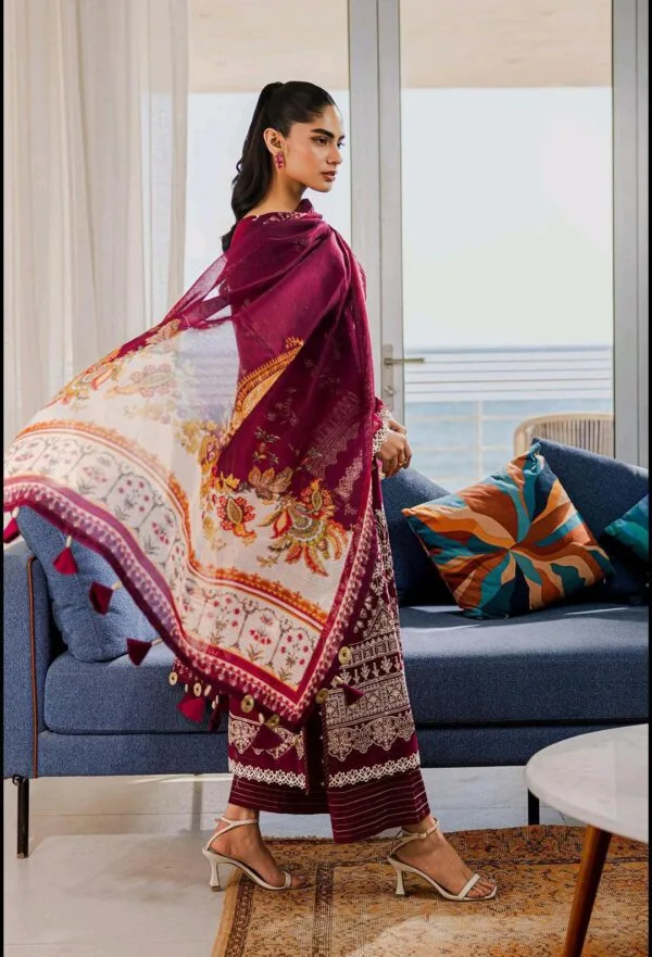 Zellbury Luxury Chikankari 3pc - Image 3
