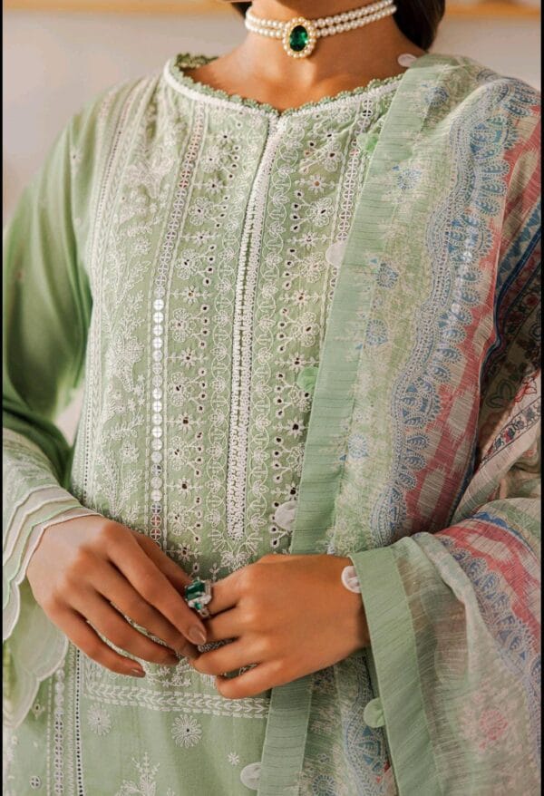 Zellbury Luxury Chikankari 3pc - Image 2