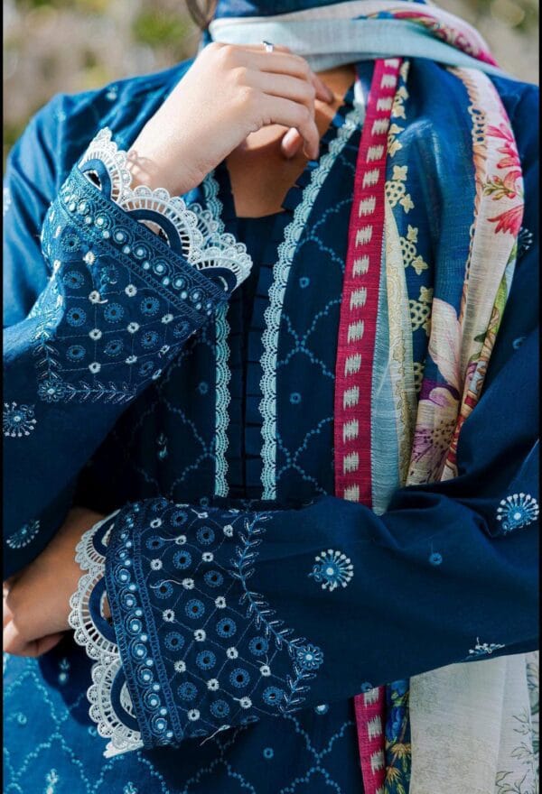 Zellbury Luxury Chikankari 3pc - Image 5