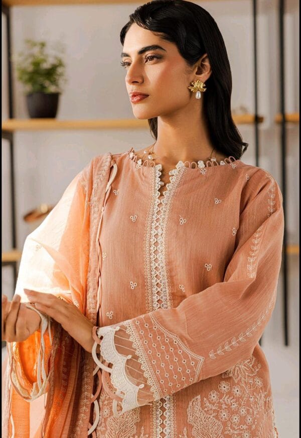 Zellbury Luxury Chikankari 3pc - Image 2
