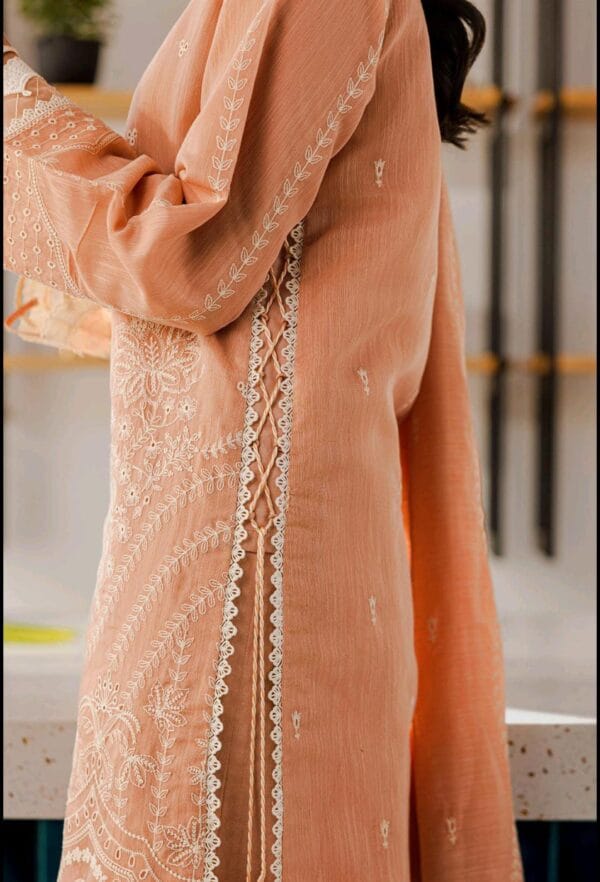 Zellbury Luxury Chikankari 3pc - Image 4