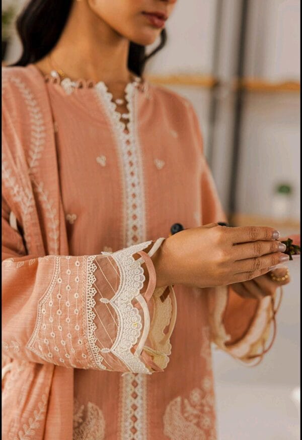 Zellbury Luxury Chikankari 3pc - Image 3