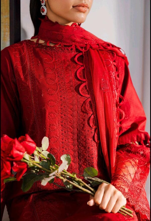 Zellbury Luxury Chikankari 3pc - Image 5