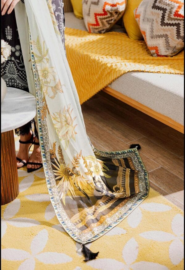 Zellbury Luxury Chikankari 3pc - Image 5