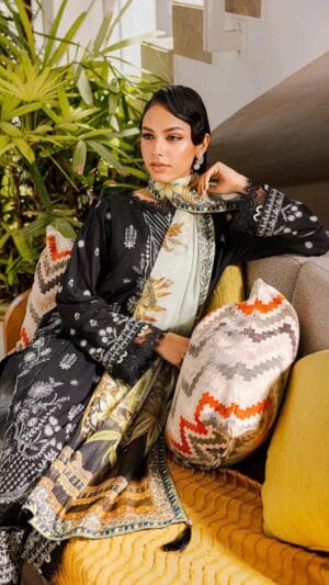 Zellbury Luxury Chikankari 3pc