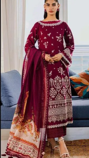 Zellbury Luxury Chikankari 3pc