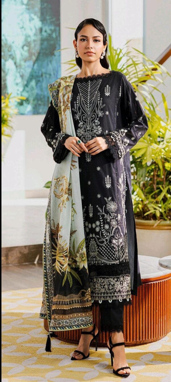 Zellbury Luxury Chikankari 3pc - Image 2