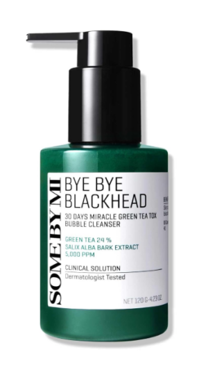 SOME BY MI Bye Bye Blackhead 30 Days Miracle Green Tea Tox Bubble Cleanser