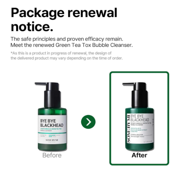 SOME BY MI Bye Bye Blackhead 30 Days Miracle Green Tea Tox Bubble Cleanser - Image 7
