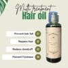 Organic Ayurveda Multi Treatment Hair Oil - Image 3