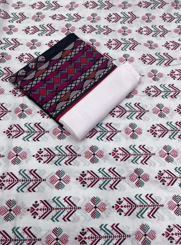 Binsaeed 3 pc lawn 1H