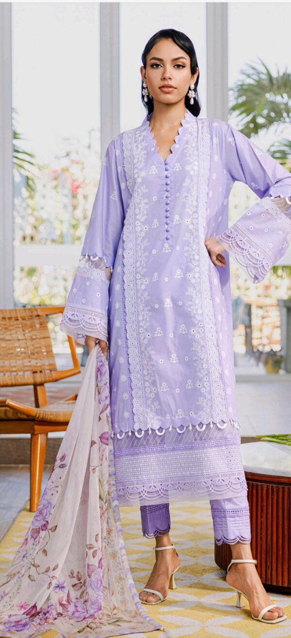 zellbury embroidery 3 pc lawn 2B