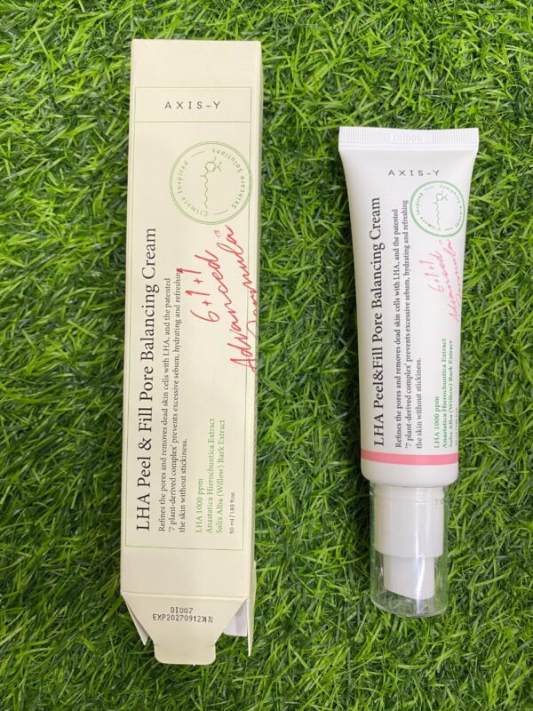 Axis -Y LHA Peel and Fill Pore
Balancing (Cream)